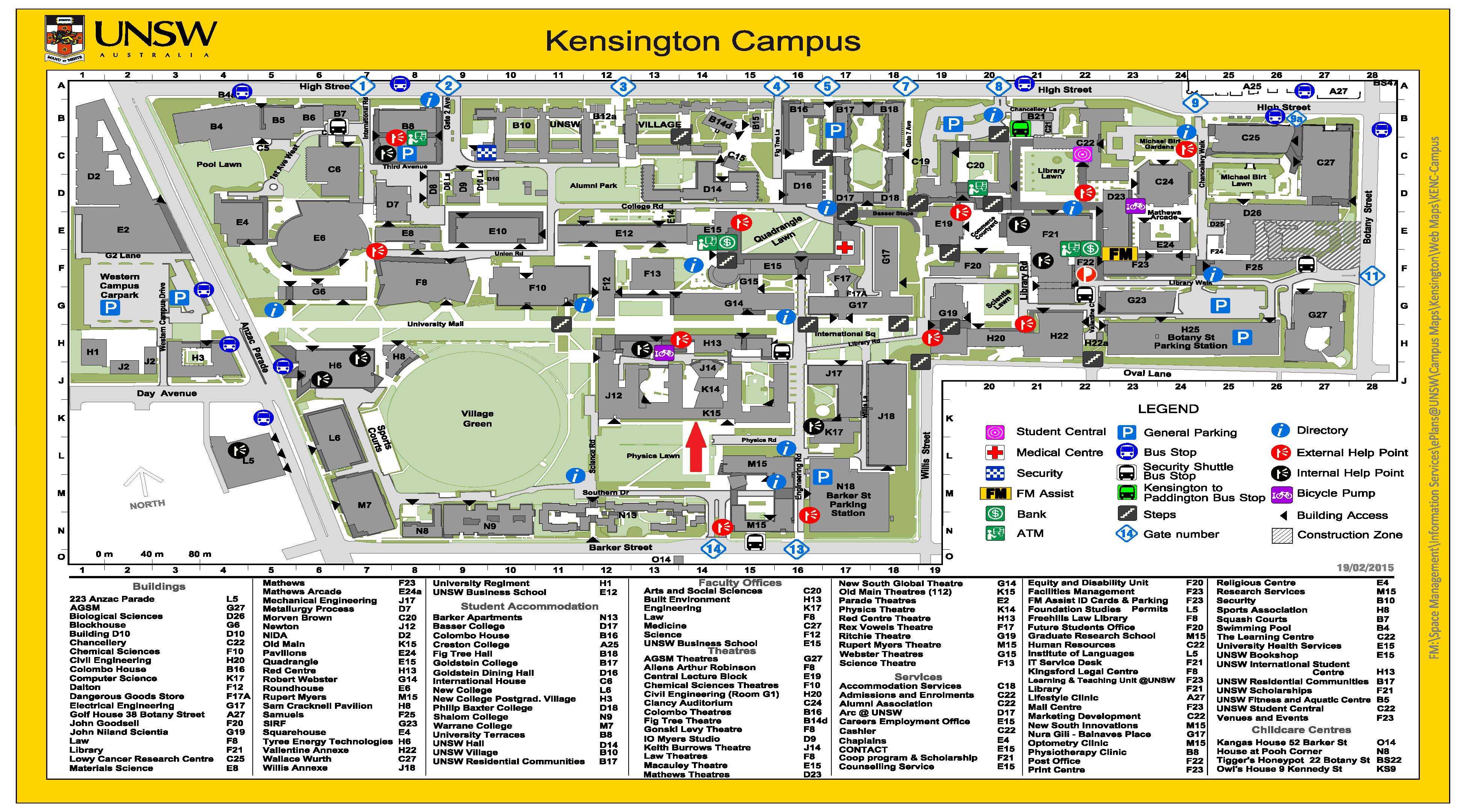 WhiteKnights Campus Map